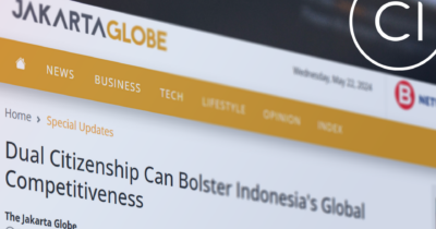 Dual Citizenship Can Bolster Indonesia’s Global Competitiveness
